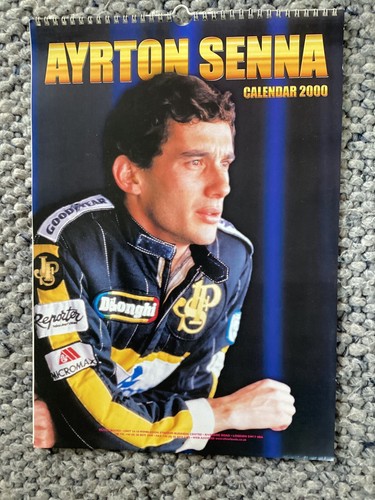 Ayrton Senna OriginalCalendar From 2000 Mint Condition