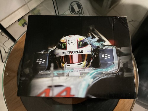 Lewis Hamilton Formula One 2015 Bell Half Scale Mercedes Helmet Mint Boxed
